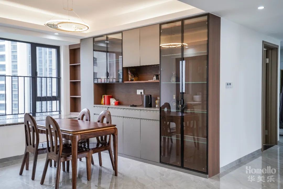 小户型两室改三室极简风,56平米小户型2室一厅改3室