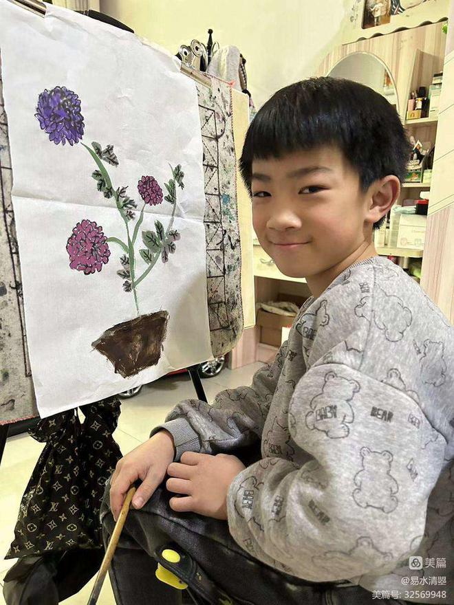 易水书画工作室部分小画家网课花絮