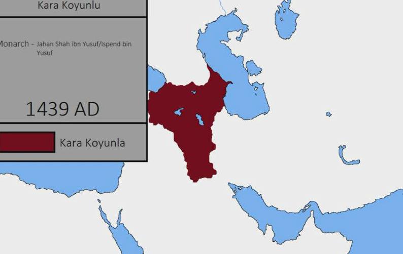 在黑羊王朝时期，中亚地区的鲜花饼，受当地人民的喜爱程度