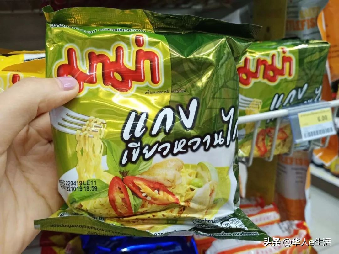 泰国有哪些好吃的泡面,泰国最好吃的速食面