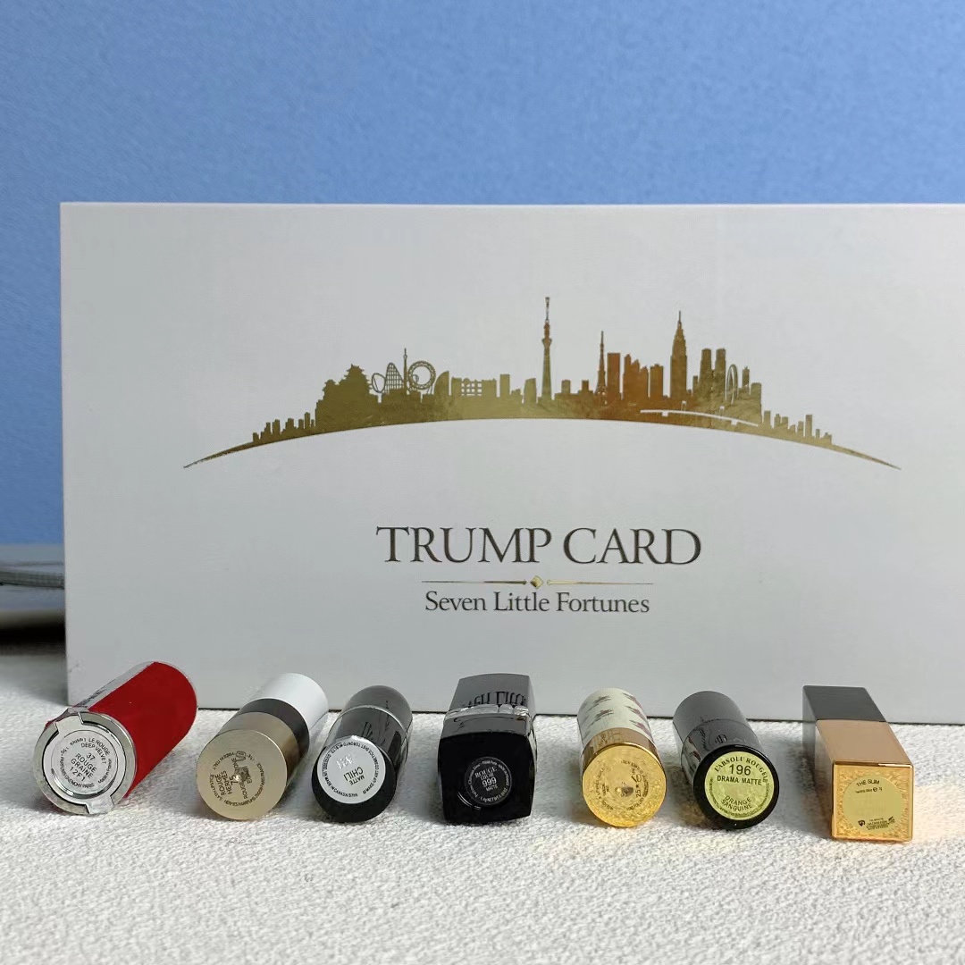 七小福大牌口红小样礼盒,口红套盒七小福