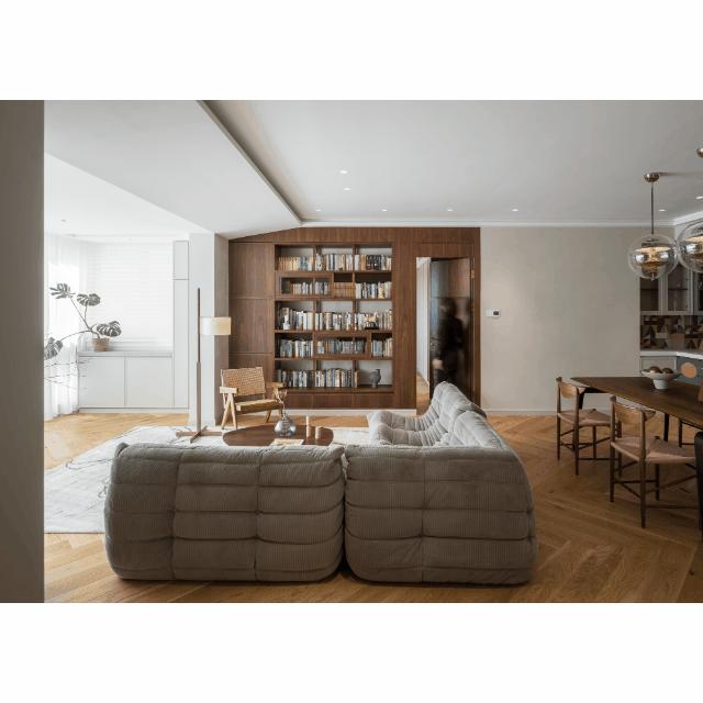 130平艺术感私宅设计图,低调有质感的私宅设计