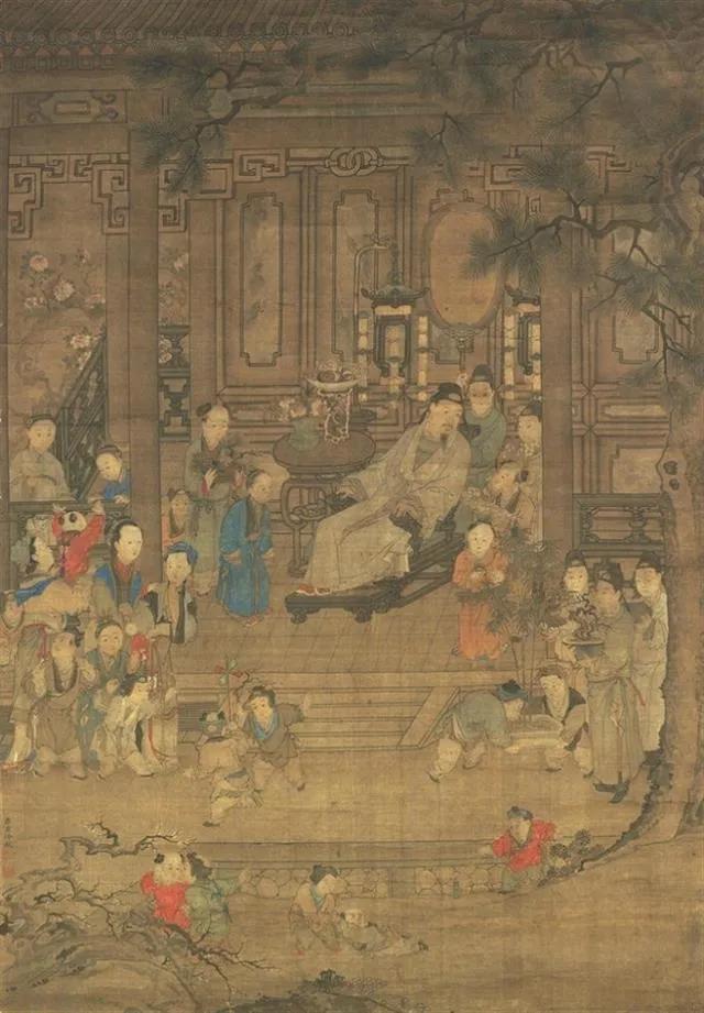 清冷枚仕女图绢本,清冷枚简介