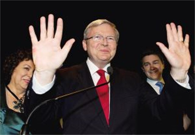 懂中文的西方领导陆克文：女儿在中国开网店，女婿是个华人