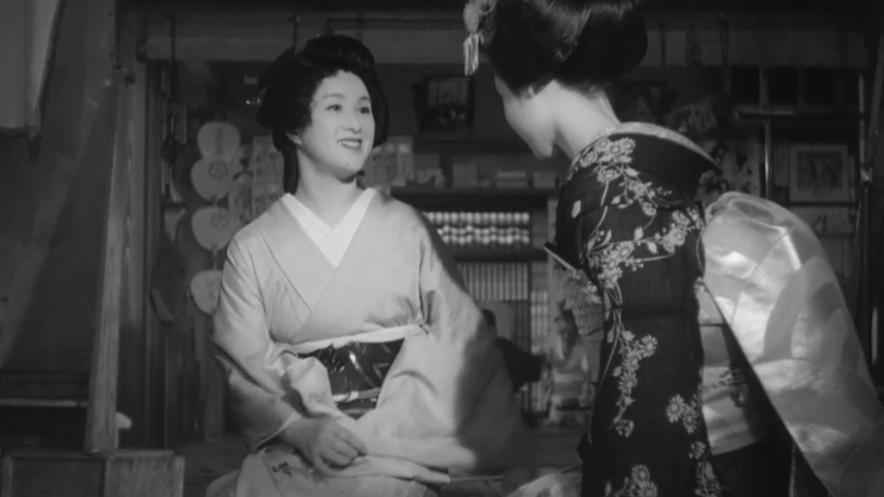 日本电影艺伎经典片段,日本黑白老电影艺妓的悲惨一生