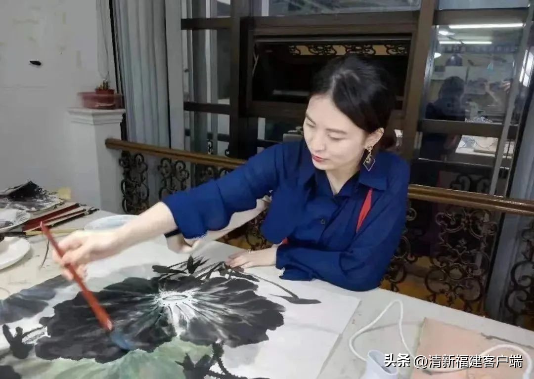 王津浦国画人物画精品欣赏,画家王津浦作品知福图