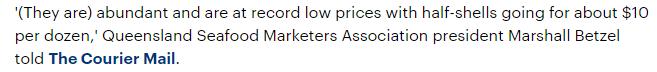 澳洲深海海鲜,澳洲海鲜如何挑选