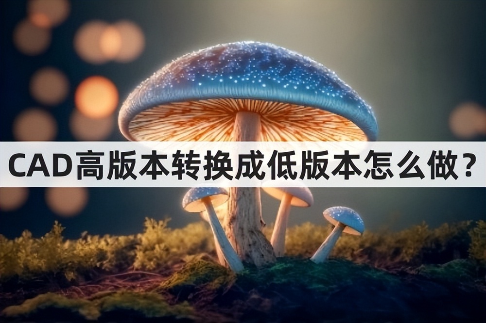 cad如何把低版本的转换成高版本,cad中怎么把高版本转换成低版本