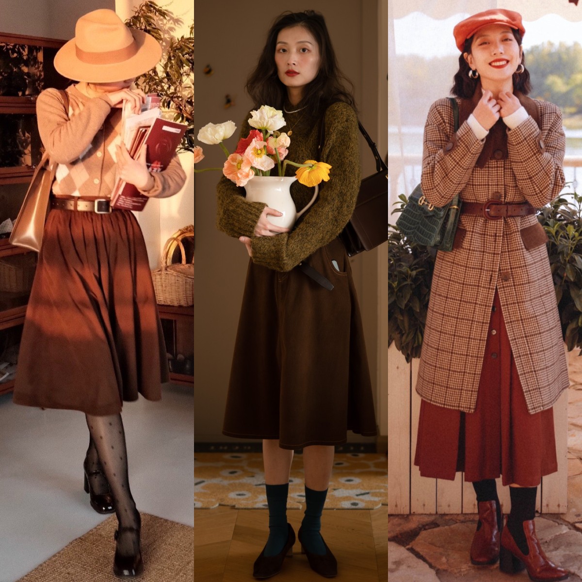 不规则半身裙搭配上衣推荐秋冬,深秋网纱半身裙怎么搭上衣