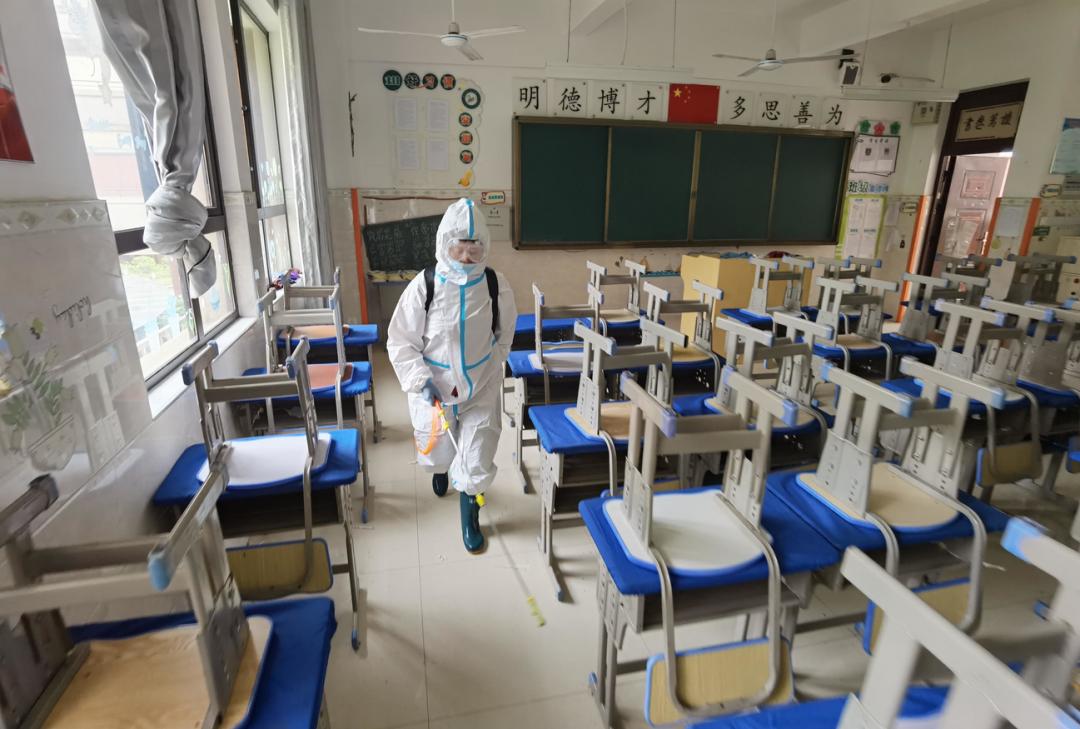 经开区学生复课,做足功课全力以赴完成保供任务