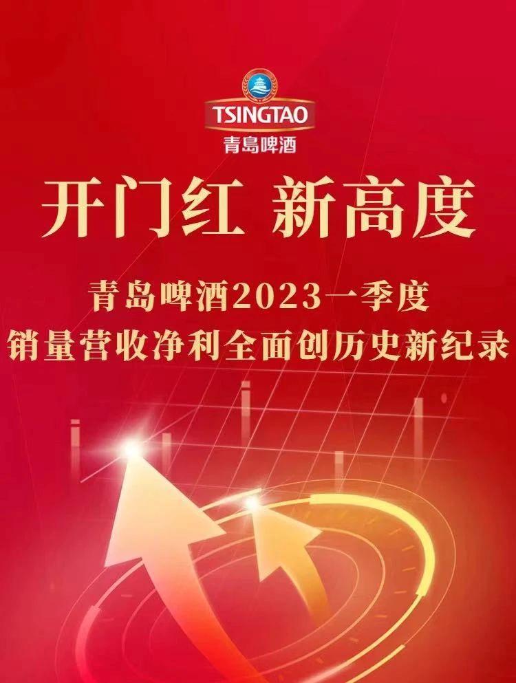 破销售额纪录,青岛啤酒最新业绩