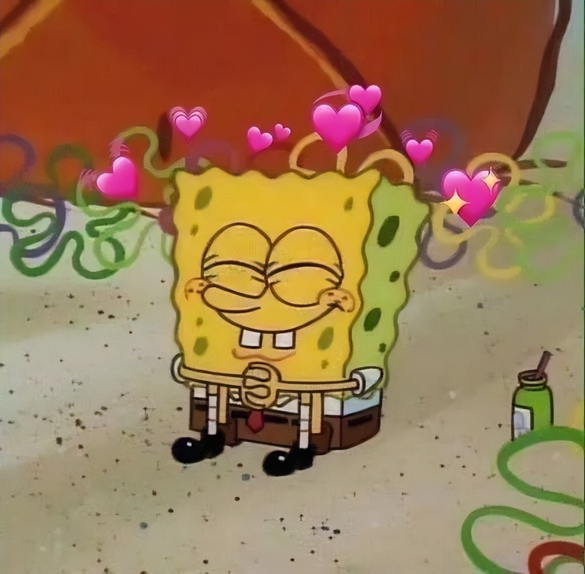 爱心中枪表情包,爱心表情包教程