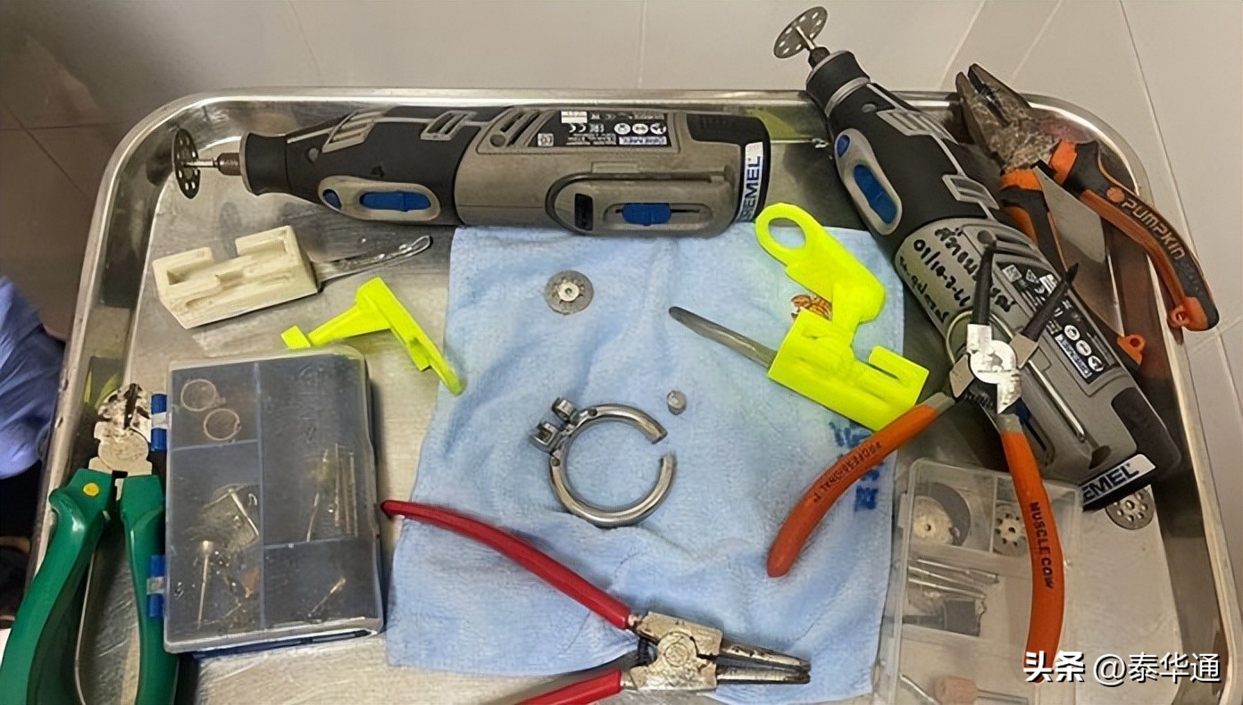 芭提雅老外玩好大！生殖器套金属环后无法取下肿胀疼痛紧急求救