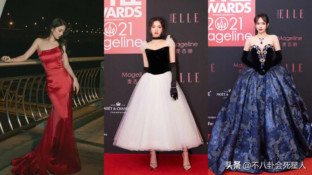 韩星礼服惊艳造型,韩星白短裙出席活动图