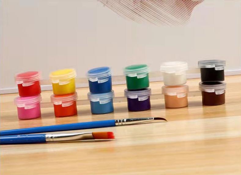 数字油画的小部分涂抹技巧,数字油画颜料怎么画顺滑