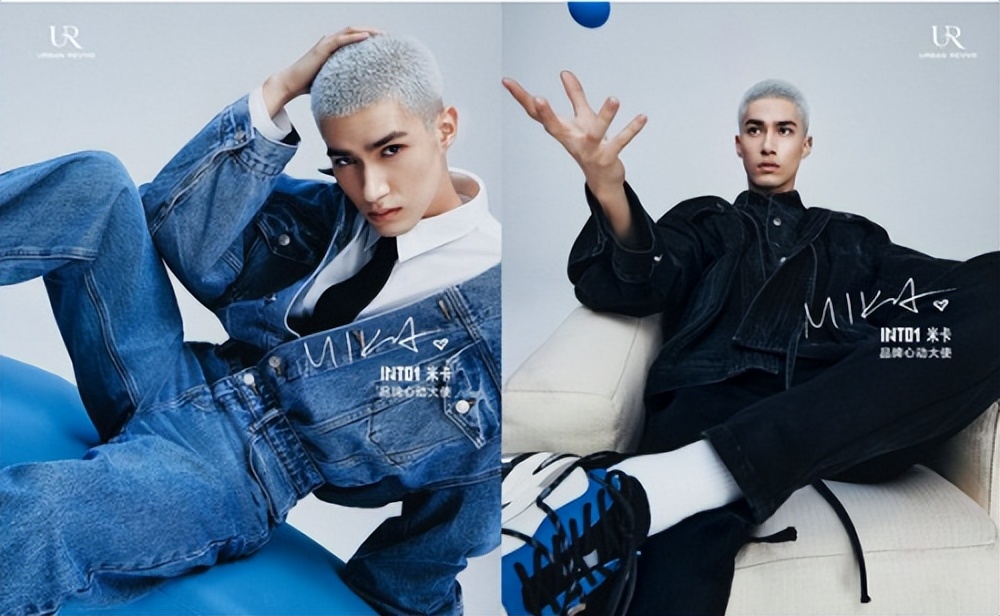 胡茬男口红,胡茬男星