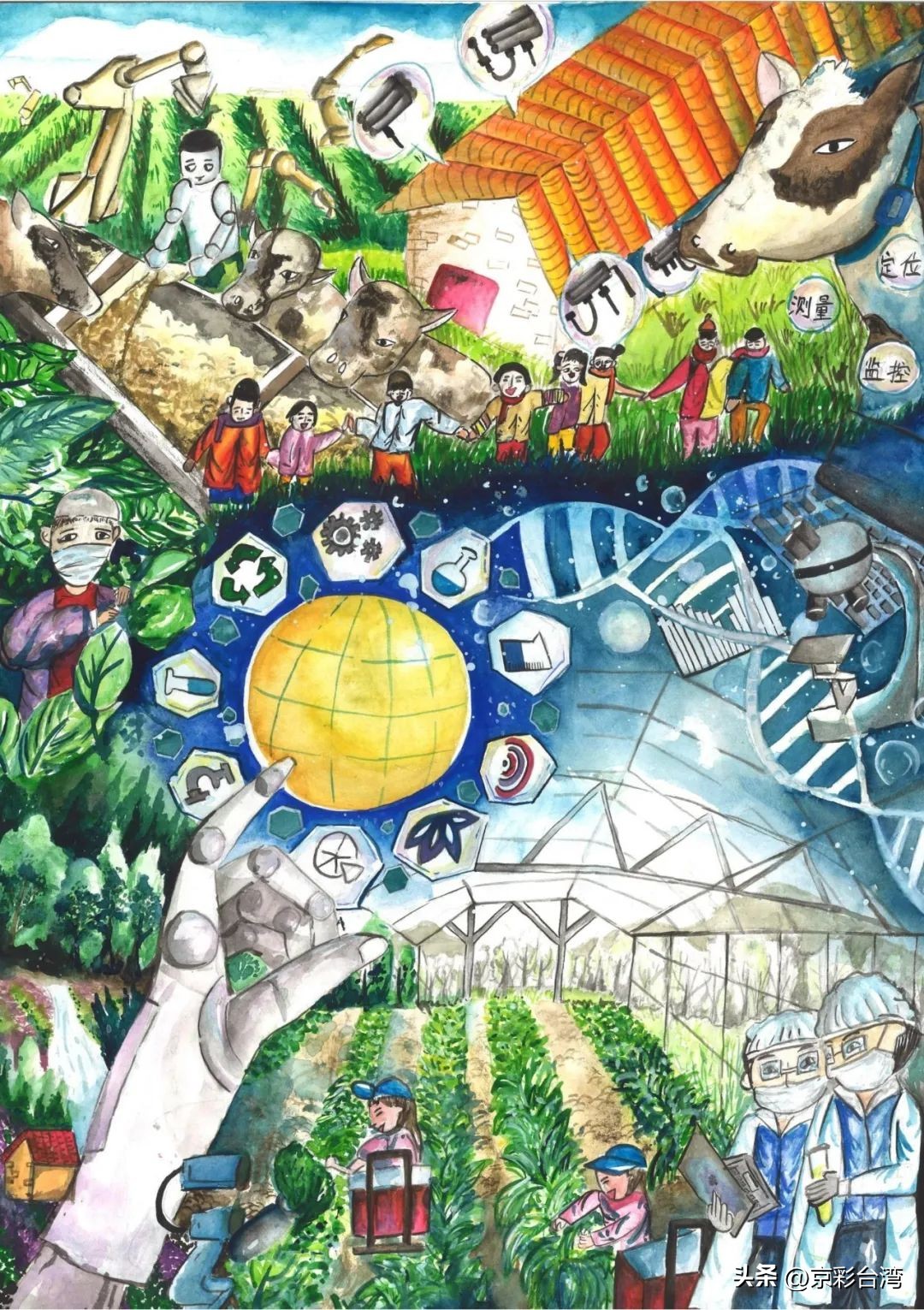 心怀科技记录创新|宋庆龄少年儿童发明奖背后的故事科技绘画特辑