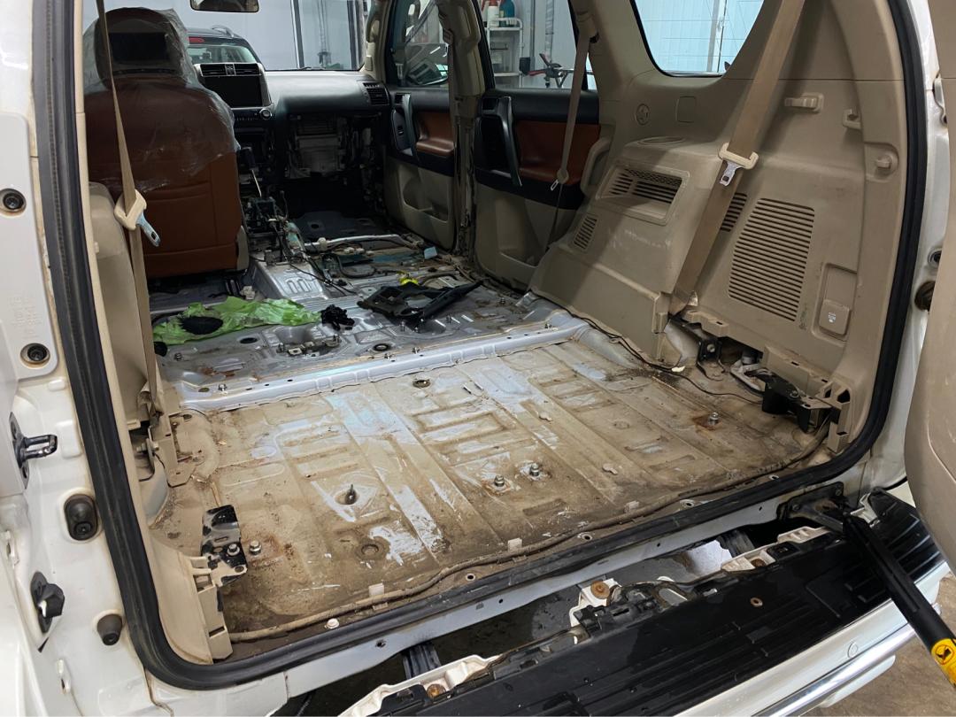 丰田霸道翻新全过程,丰田霸道全车整备翻新费用