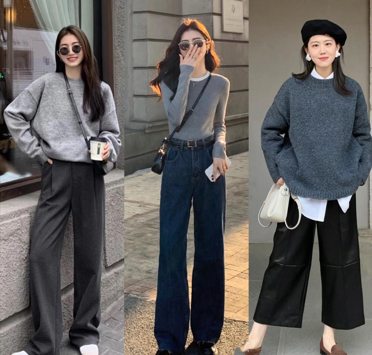 什么色度的灰色毛衣显高级,合适的高级灰毛衣图片