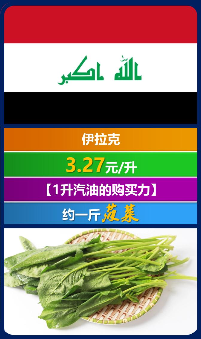 全世界汽油价一览表,全球各国汽油价格多少一升