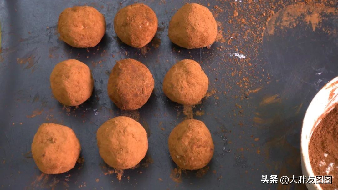 揭秘！巧克力松露的做法，再也不用买啦，空气感十足的巧克力