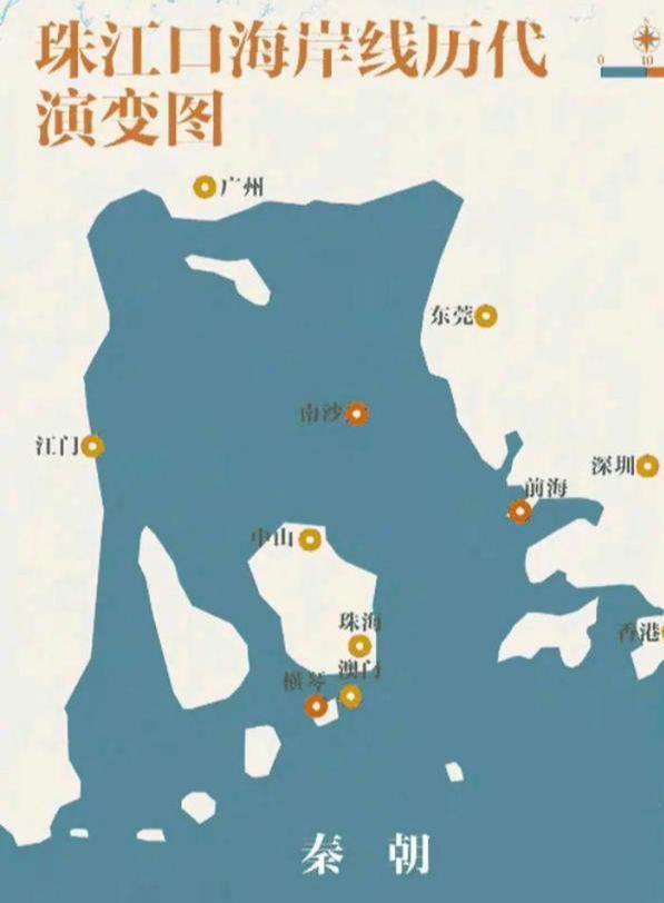 粤港澳大湾区未来10年经济,粤港澳大湾区黄金内湾地图