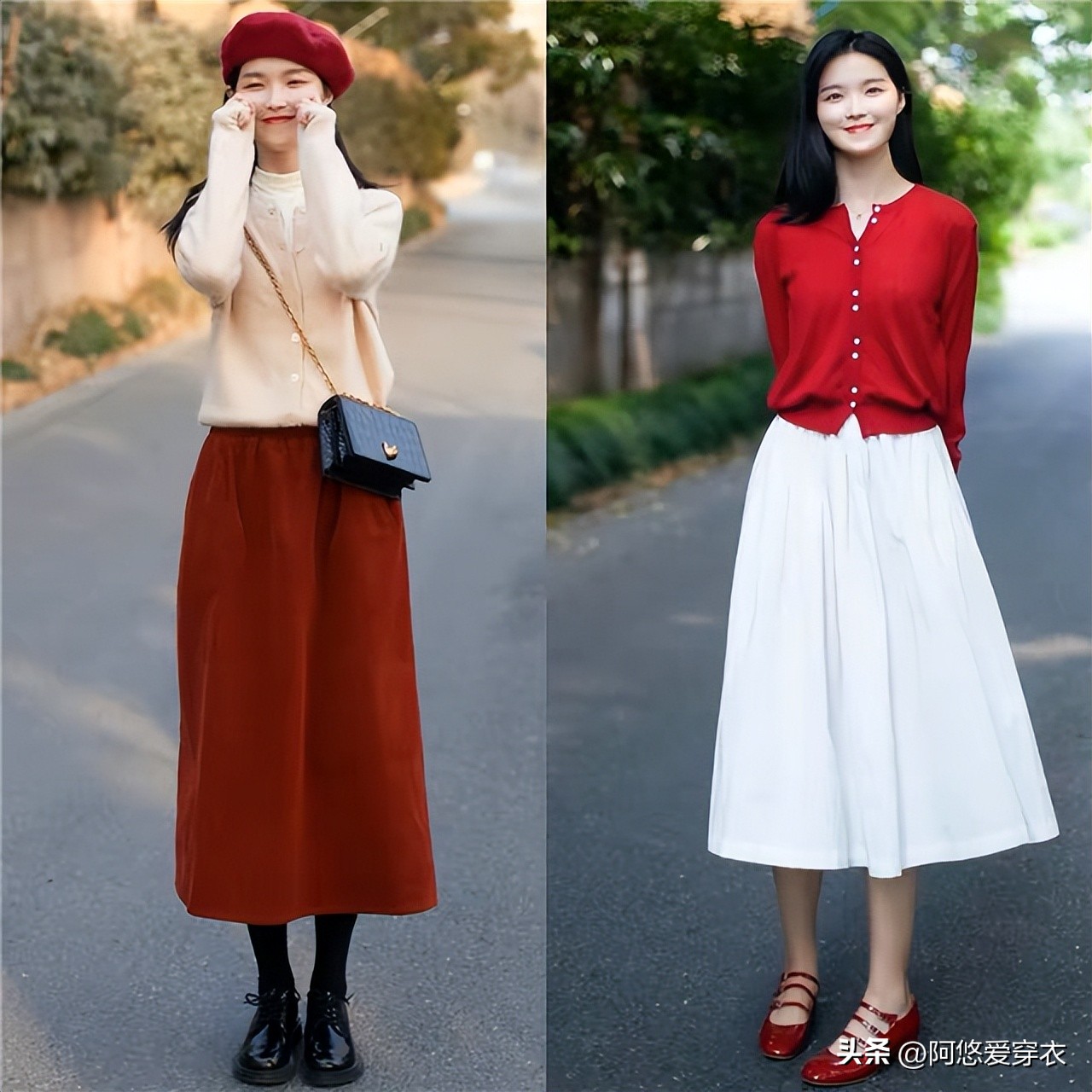 穿衣不再一身黑学学这些颜色搭配,颜色不对的衣服