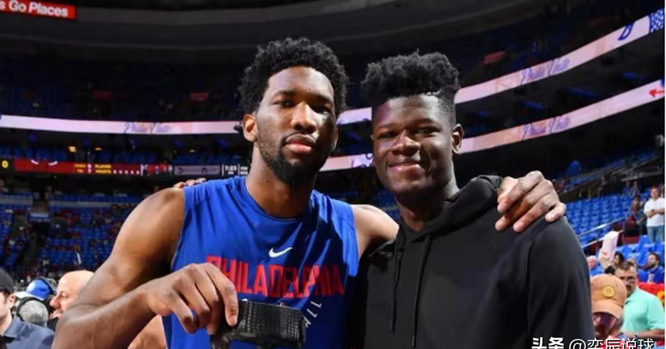 10-2!这就是里德和班巴的区别,76人第一替补中锋已有答案