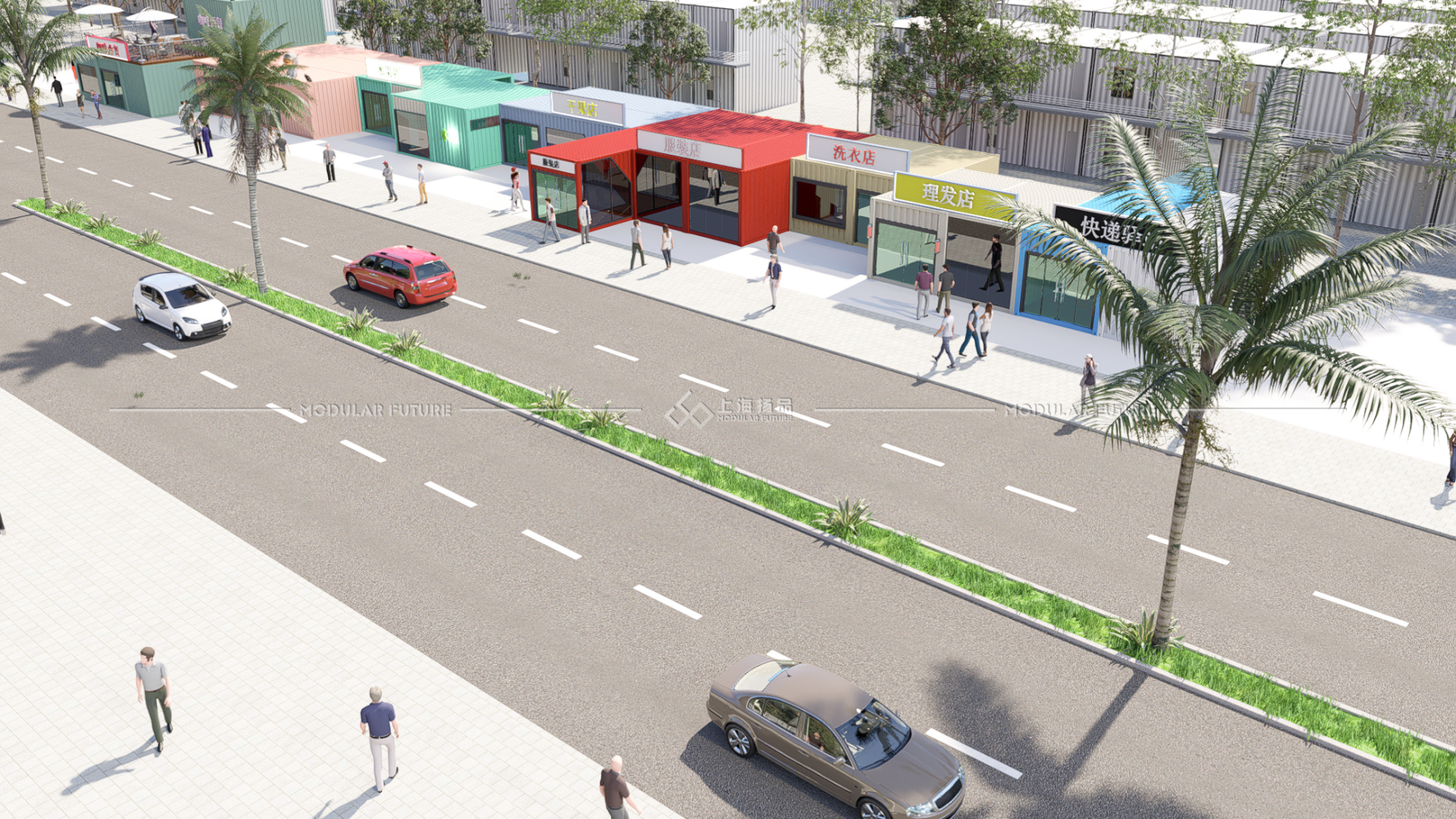 集装箱打造特色网红商业街，新型商业模式一起了解一下吧~