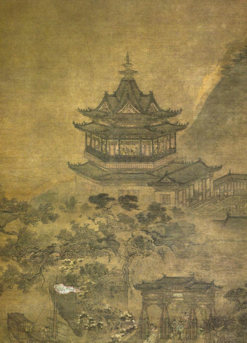 岳阳楼是江南三大名楼之一在哪里,中国四大古楼岳阳楼航拍