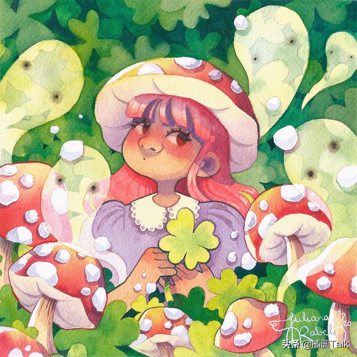 巴西插画师jaza动物插画系列,巴西插画师jaza的动物系列