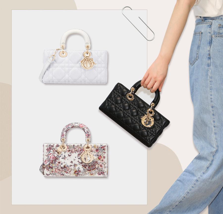 ladydior戴妃包拉链款,美到窒息的迪奥戴妃包