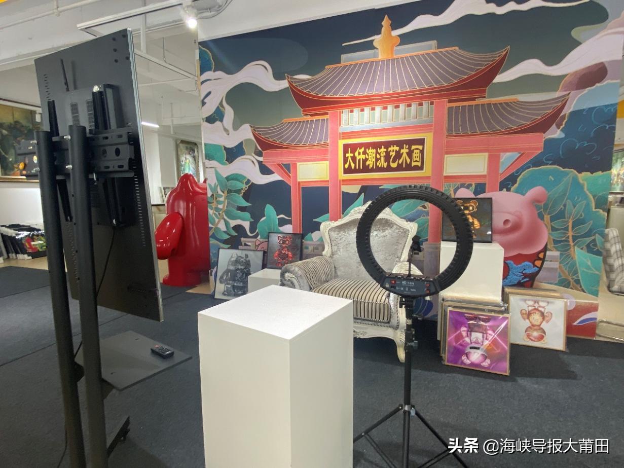莆田油画电商直播,莆田油画直播带货