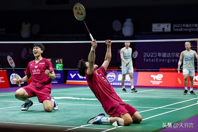 韩国男双击败世界第一男双,世界公认的韩国男双