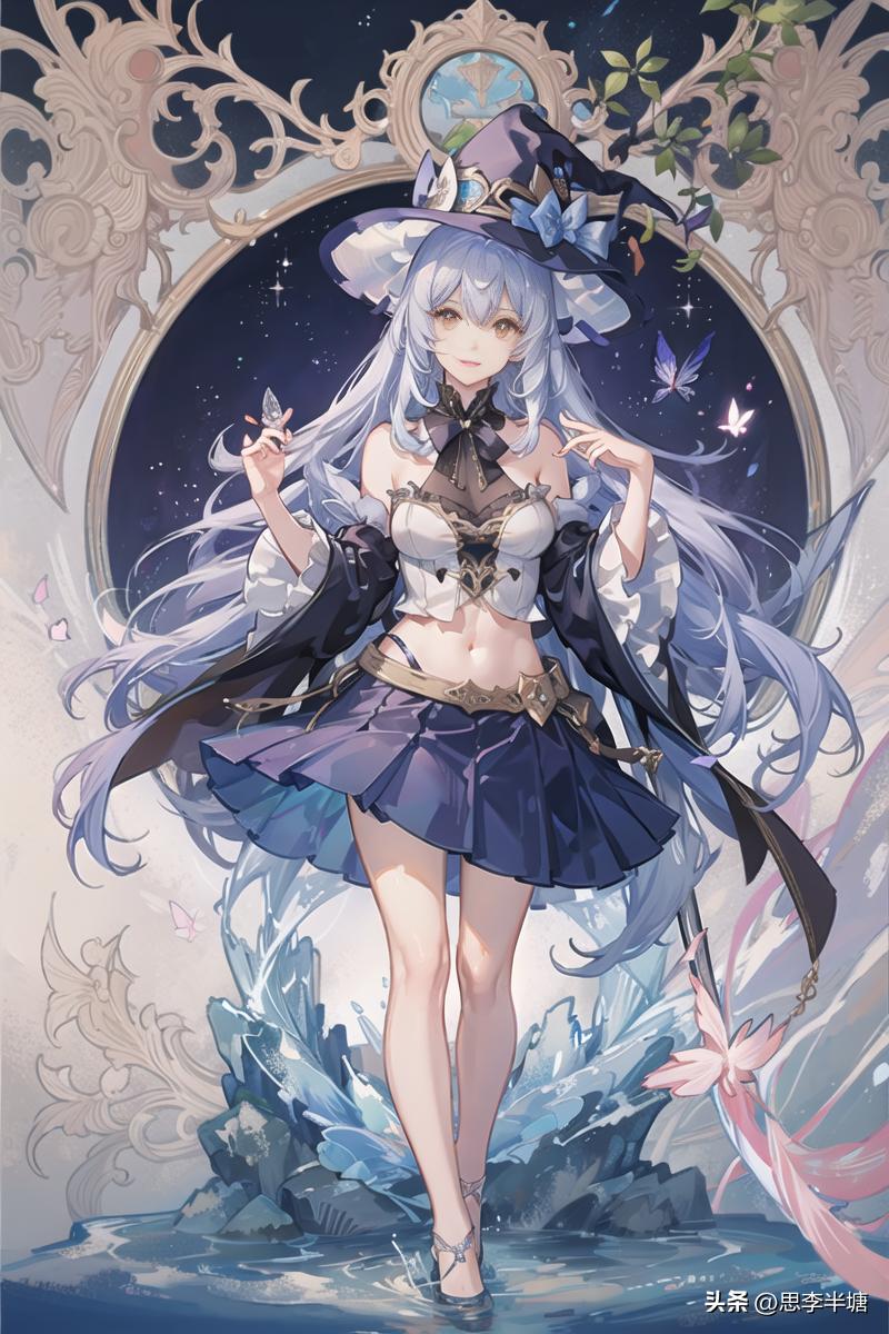 二次元超美少女合集高清壁纸,二次元魔法少女高清图片