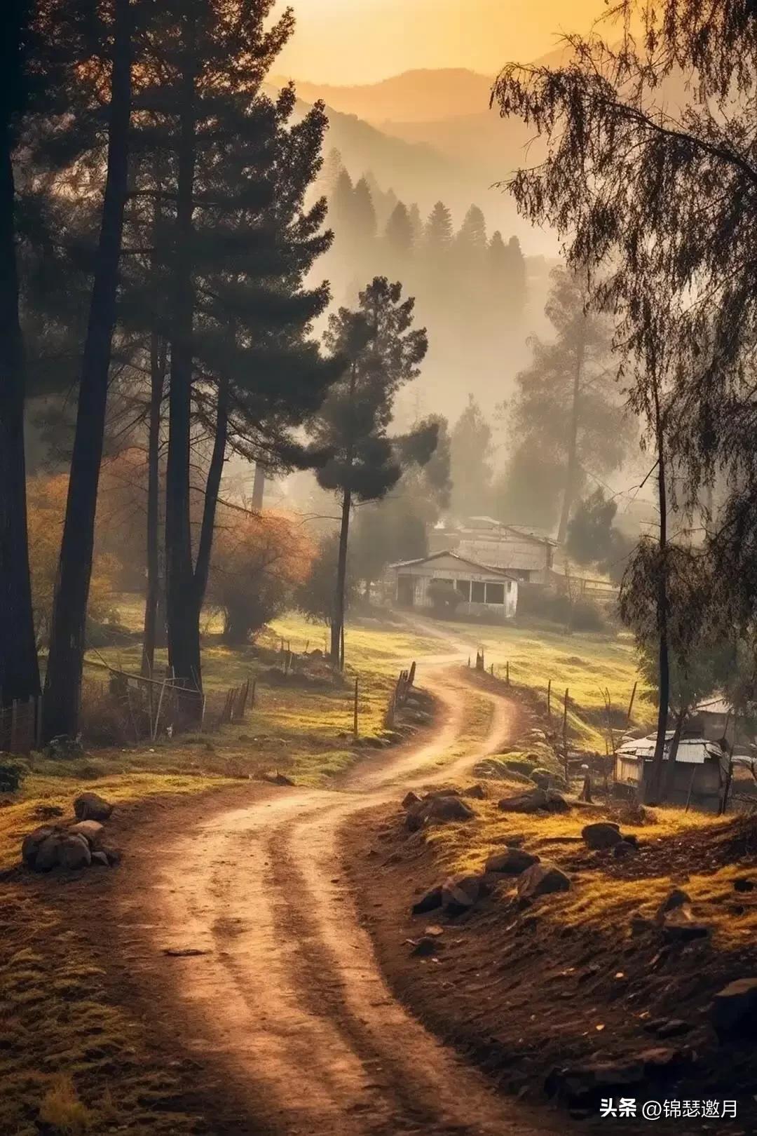 乡村田园风光图片,田园风光风景图片