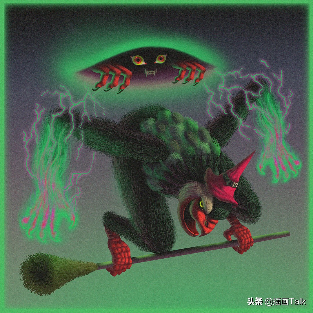 瑞士插画师DexterMaurer，微妙的和谐感