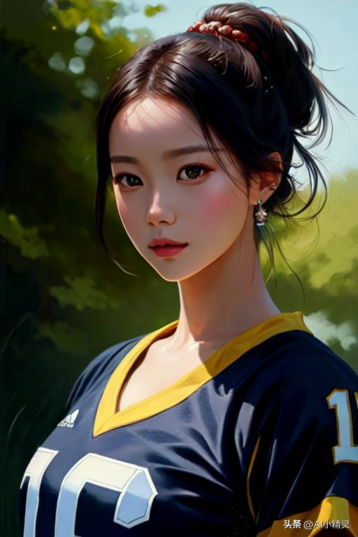 ai绘画足球各国美女,ai绘画足球夺冠