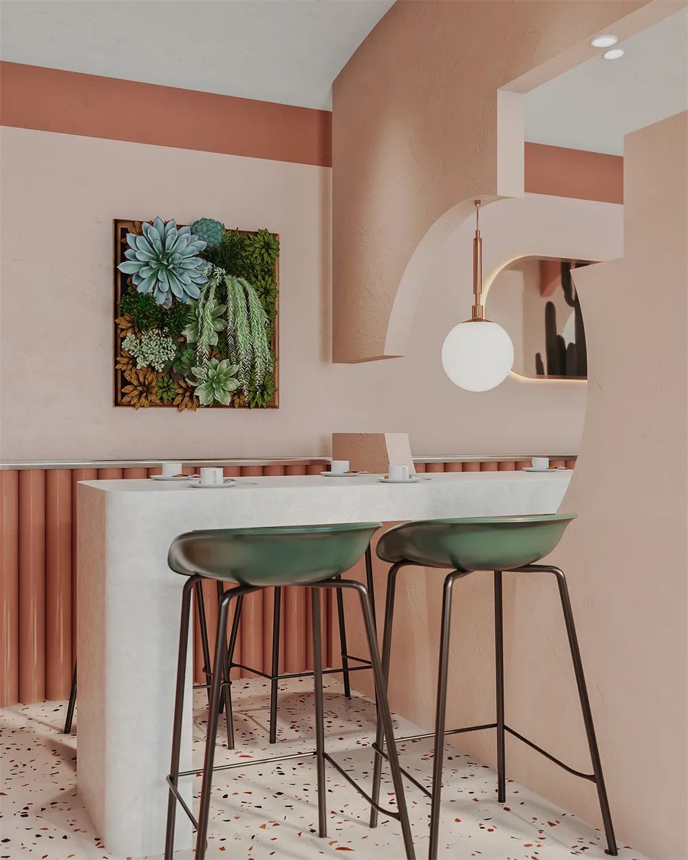 日式甜品店设计,法式甜品店设计效果图