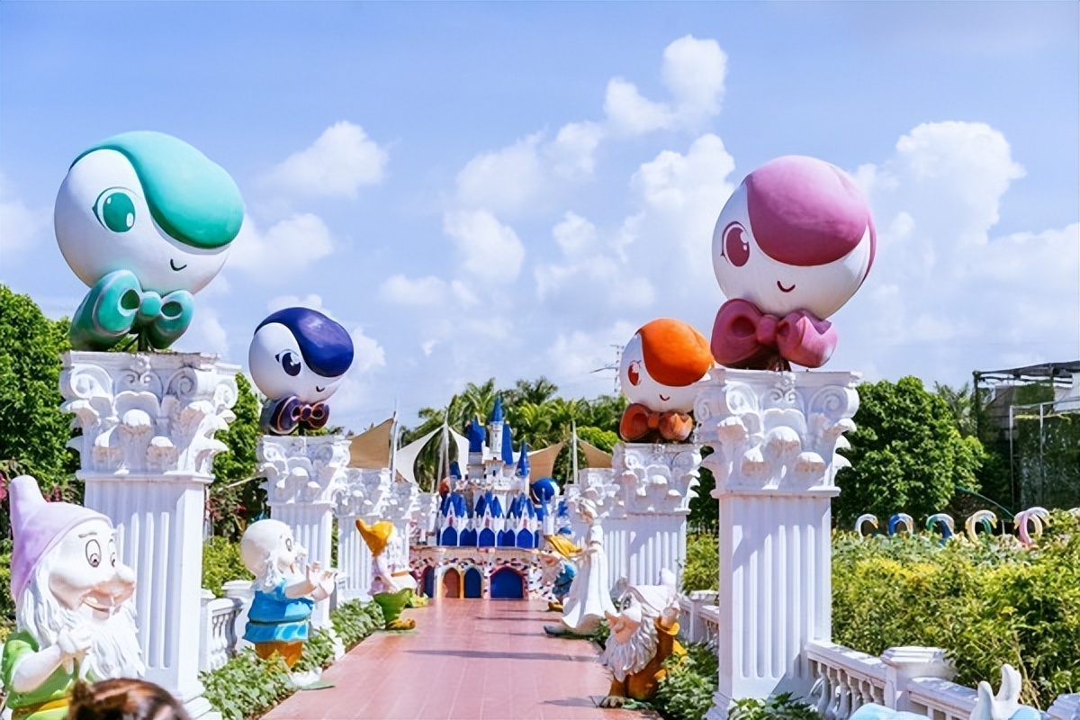 湾区光影魅力,南沙湾区超美风景线