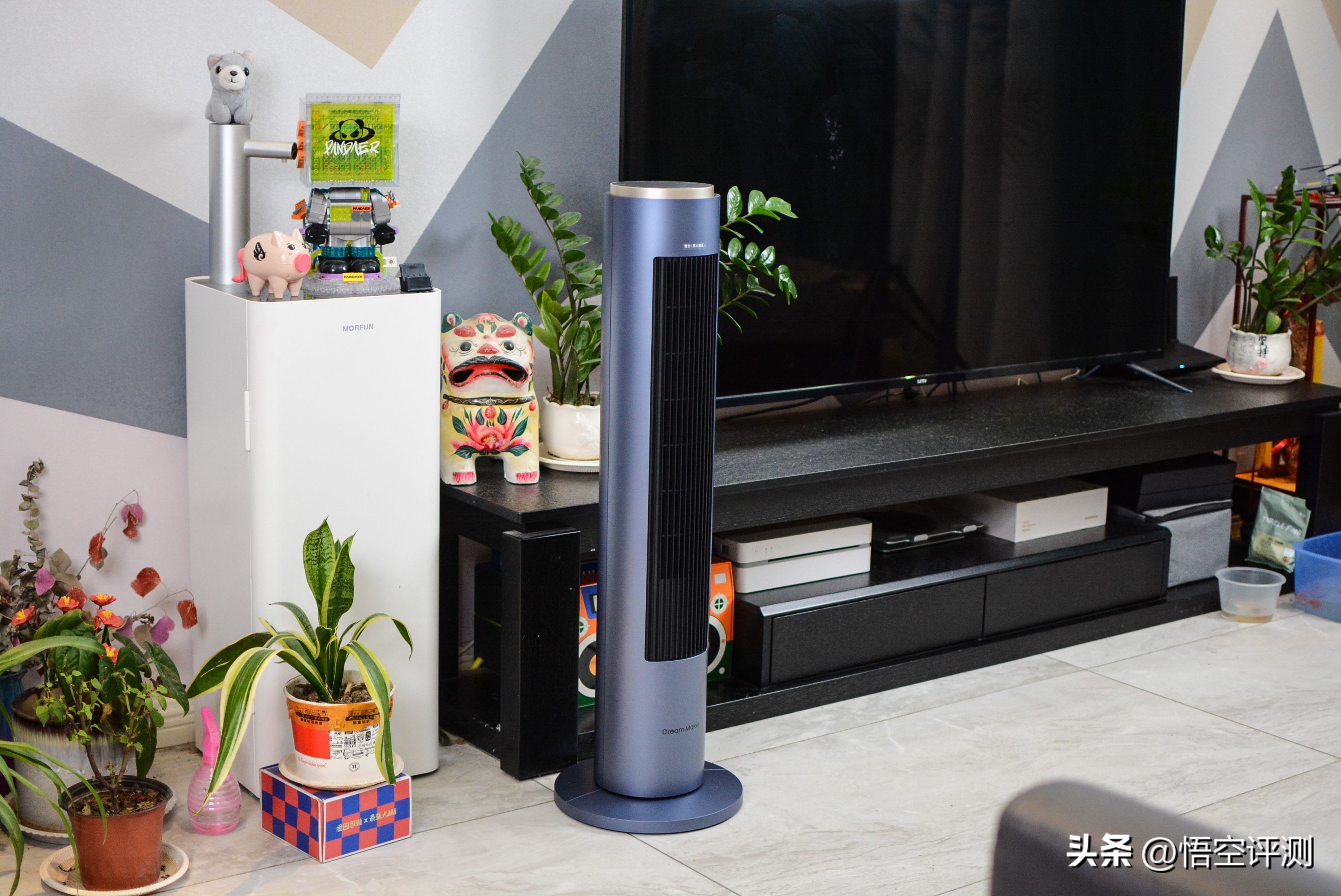 制热制冷净化空气一体机,冷暖空气净化无叶扇