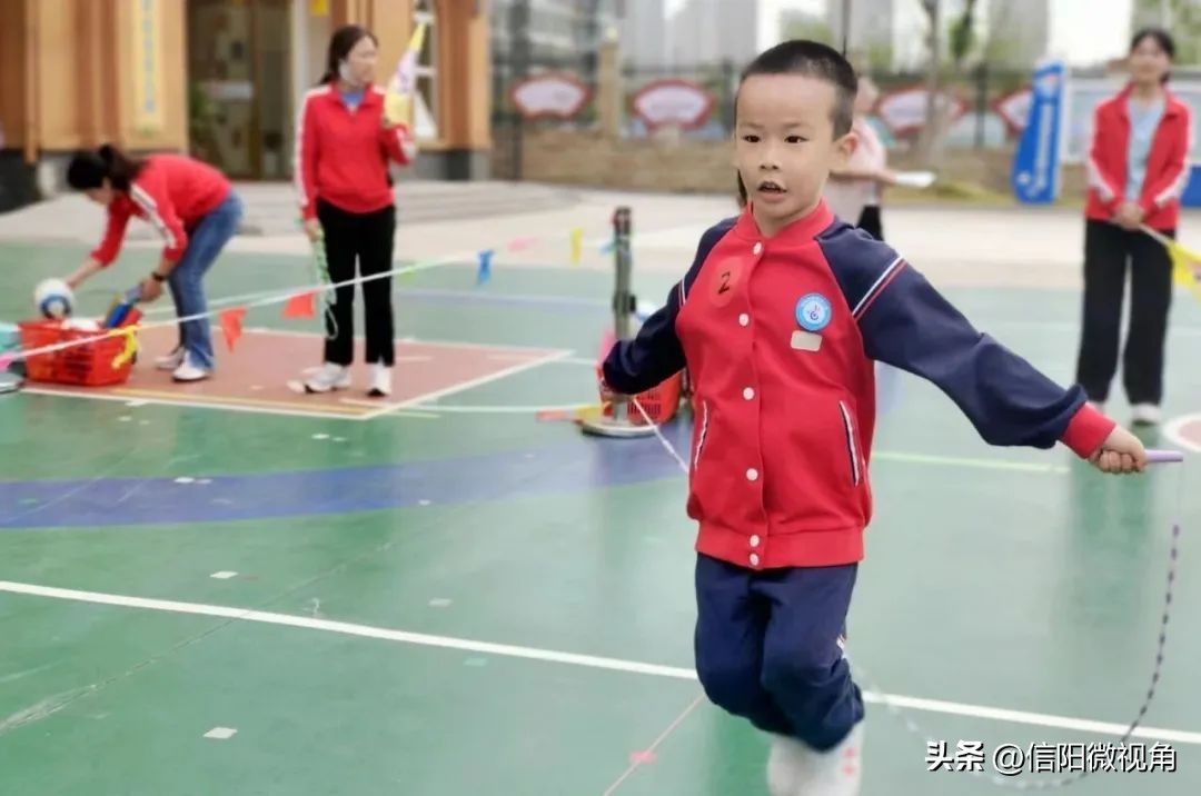 信阳百花幼儿园运动会,文华幼儿园第五届春季亲子运动会