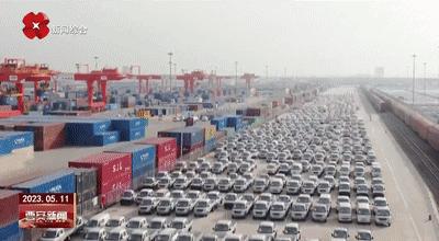 中亚专列开行让中国新能源汽车驶入出海“快轨”