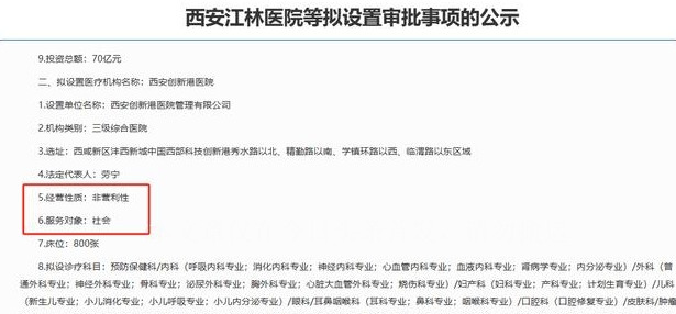 西安投资300亿元建设学校,西安投资1亿的民营医院