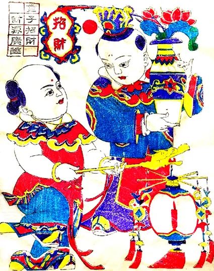 催旺财运-金元磁州窑白地黑彩绘“招财利市”纹梅瓶图像研析