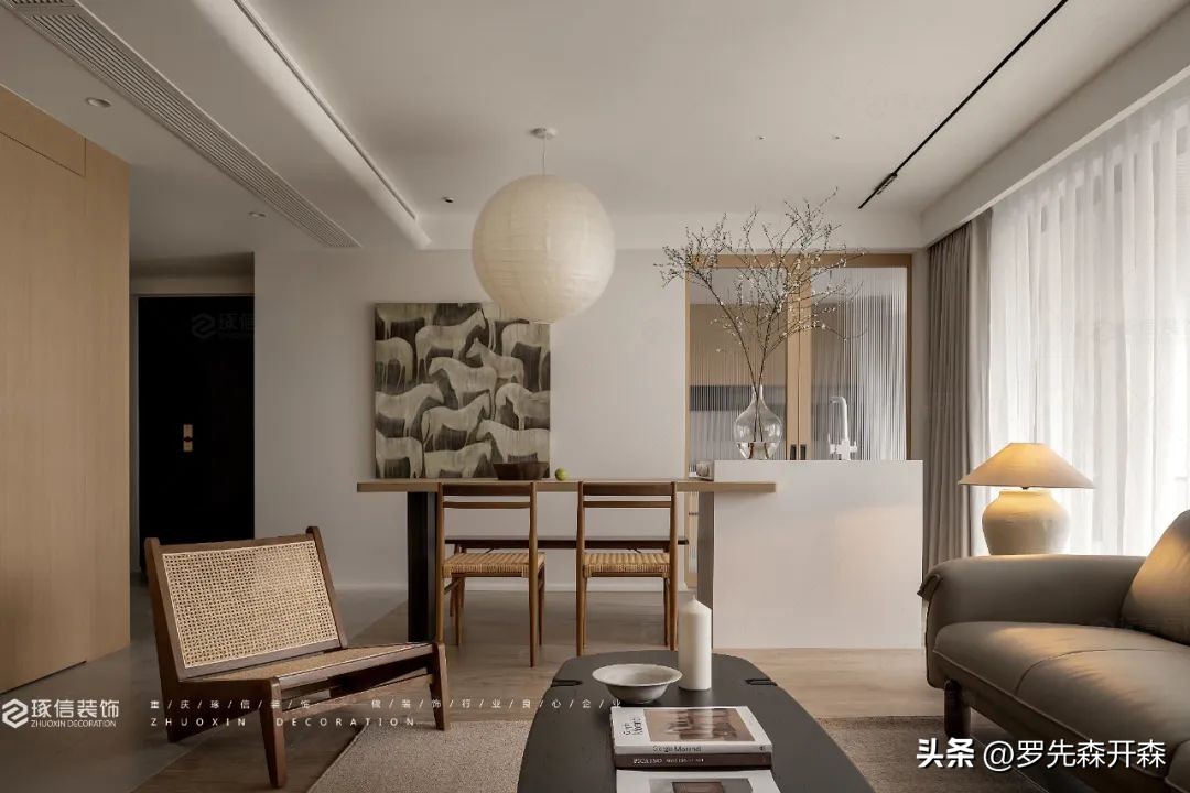 110m²东方美学与古朴自然的融合——万物于此居于自然