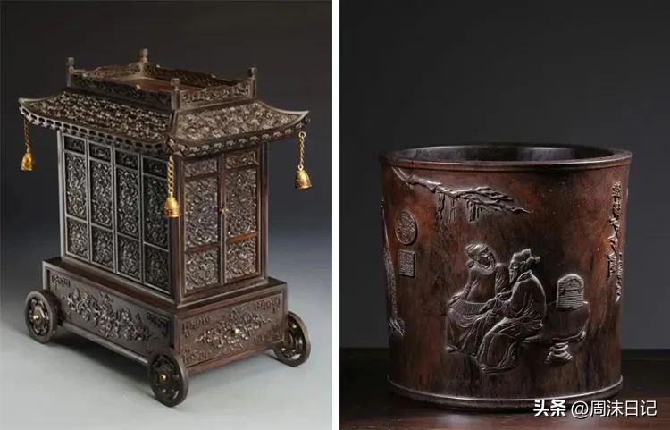 堪称“帝王之木”的印度小叶紫檀,越盘越好看,“真香”