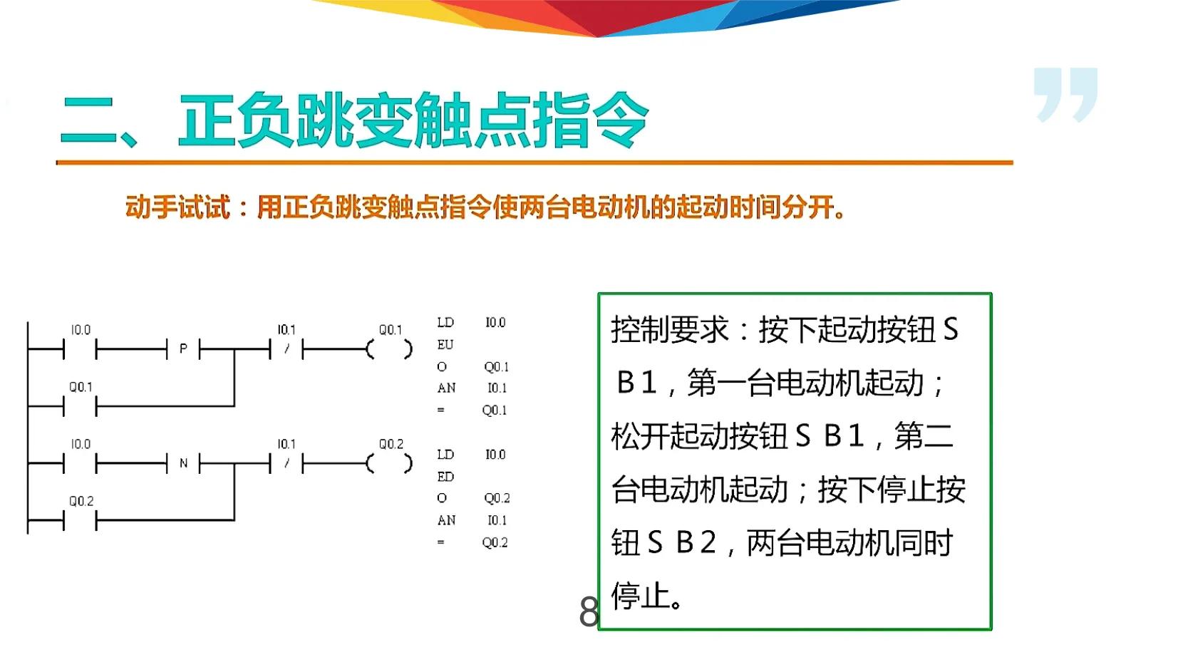 可编程逻辑控制器指令表,s7-200移位寄存器做顺序控制