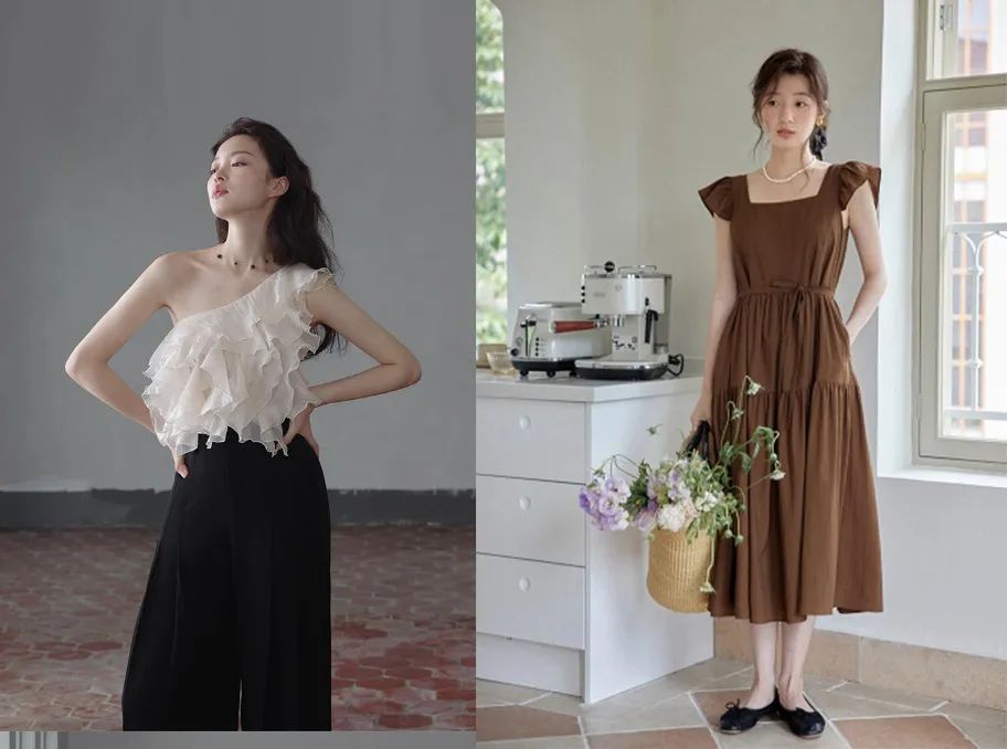 如果淘宝模特界有咖位，这两位小姐姐大概是人气“流量小花”吧