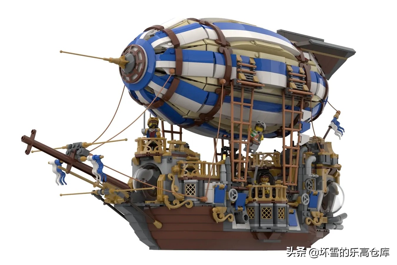 落选的参赛作品,乐高蒸汽飞艇